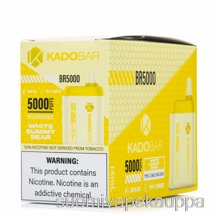 Vape Kauppa [5 Kpl] Kado Bar Br5000 Kertakäyttöinen